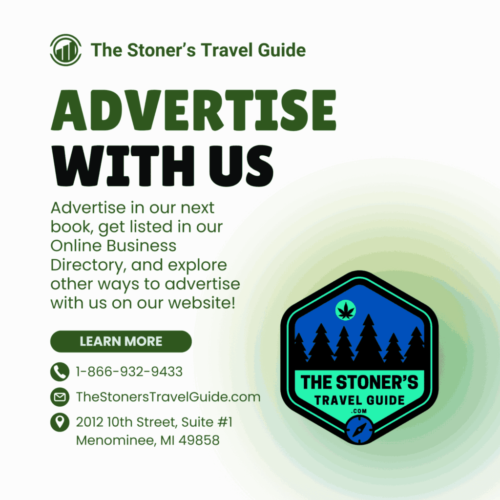 Advertise With Us - The Stoner's Travel Guide to the USA