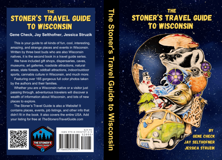 the stoner's travel guide to wisconsin (wholesale)
