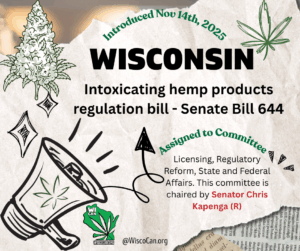 senate bill 644 wi intoxicating hemp product regulatoin bill for 2025 26 2 300x251