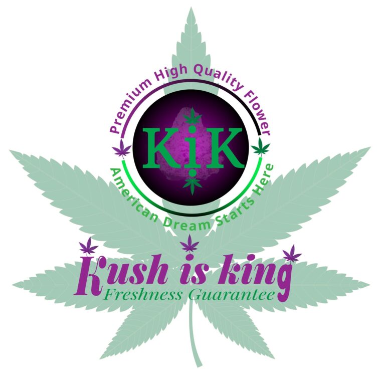 kush is king logo 768x768