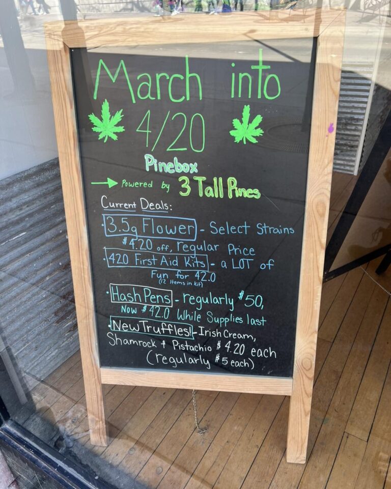 pine box march into 420 768x961