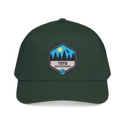 tstg enterprises baseball cap — embroidered logo hat