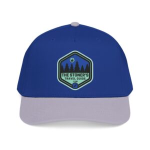 the stoner's travel guide to wisconsin logo baseball cap embroidered hat