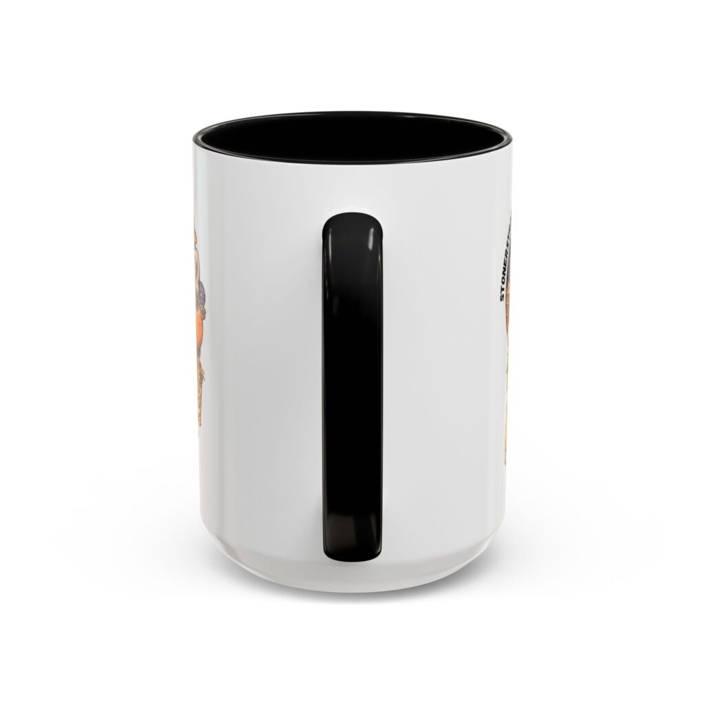 the stoner's travel guide to wisconsin accent coffee mug (11, 15oz)