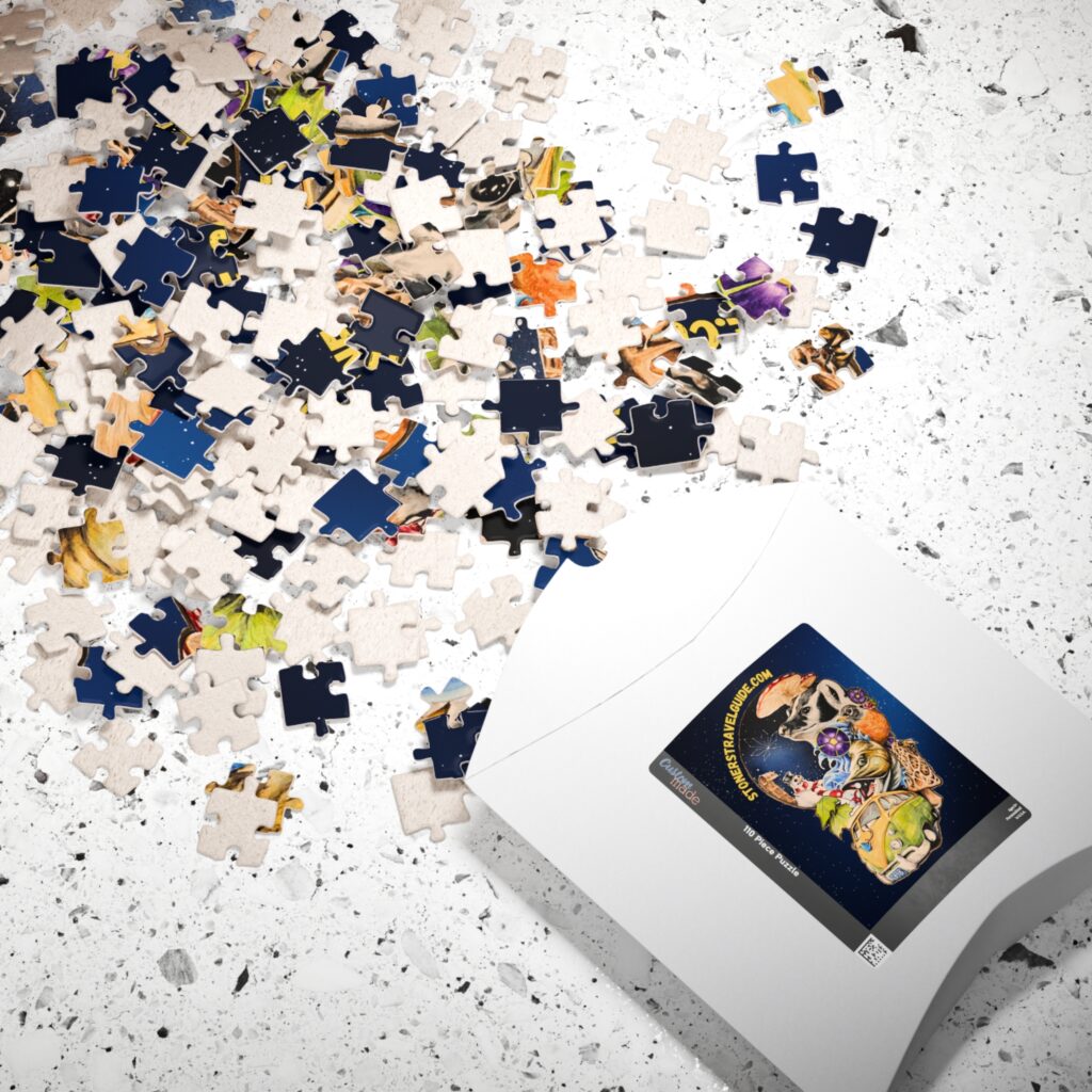 the stoner's travel guide to wisconsin puzzle (110, 252, 520 piece)