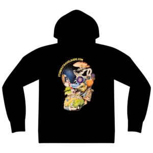 unisex softstyle® full zip hooded sweatshirt artwork by travis messa