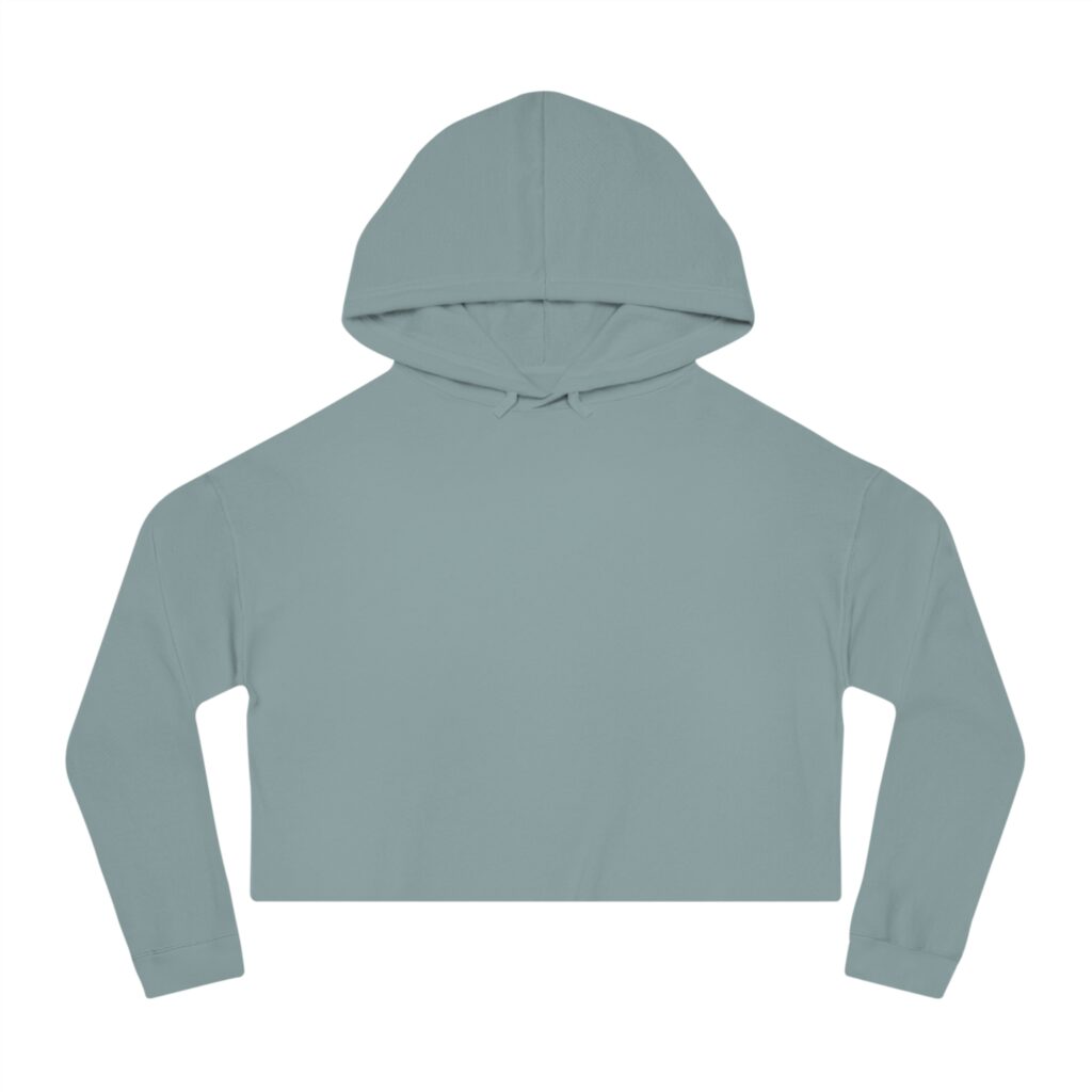 the stoners' travel guide to wisconsin women’s cropped hooded sweatshirt