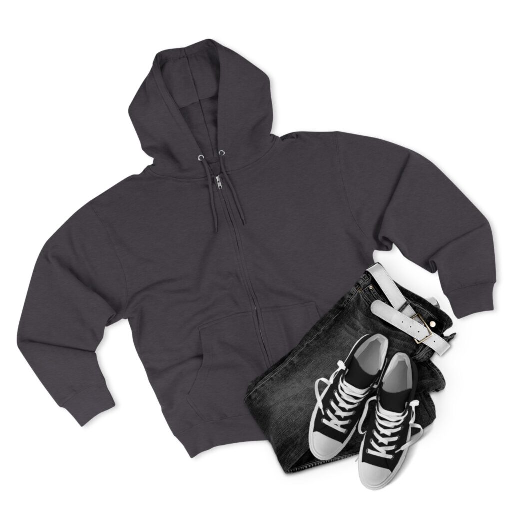 the stoner's travel guide to wisconsin unisex zip hoodie