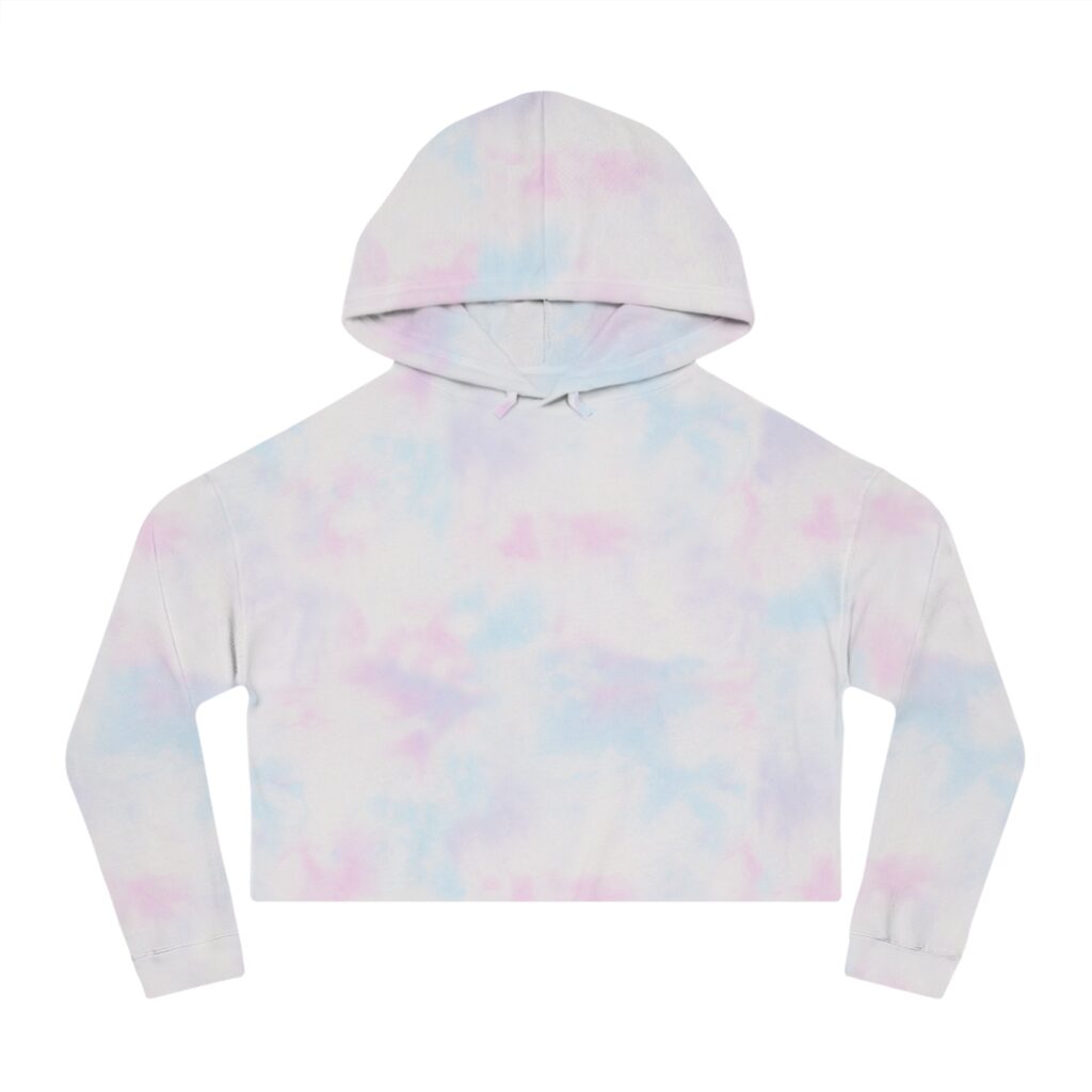 the stoners' travel guide to wisconsin women’s cropped hooded sweatshirt