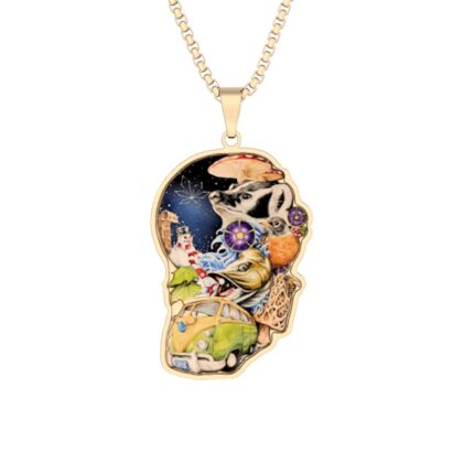 the stoner's travel guide to wisconsin unbranded custom cut photo pendant