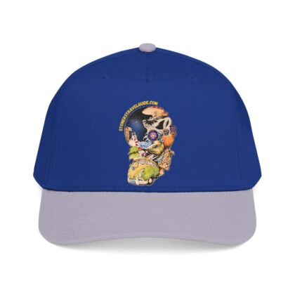 the stoner's travel guide to wisconsin branded baseball cap — vintage embroidered hat