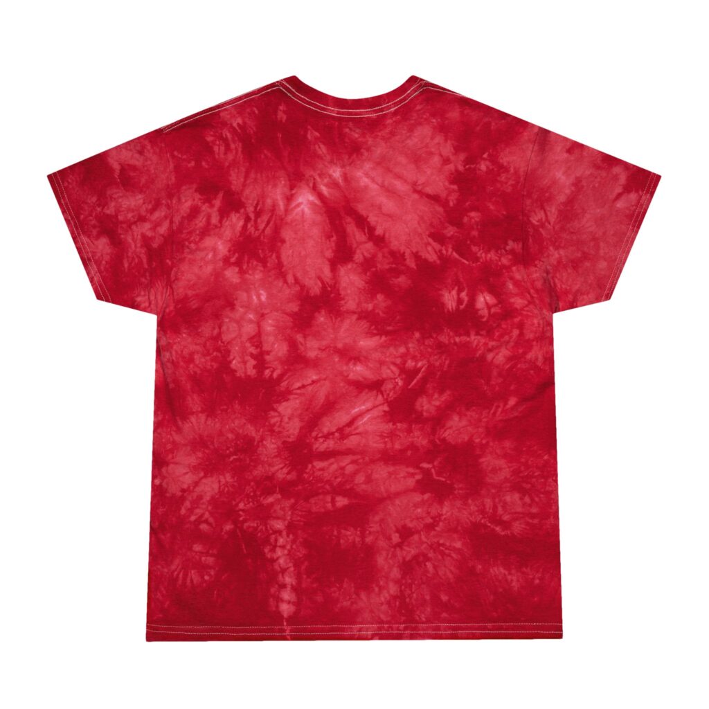 the stoner's travel guide to wisconsin tie dye tee, crystal