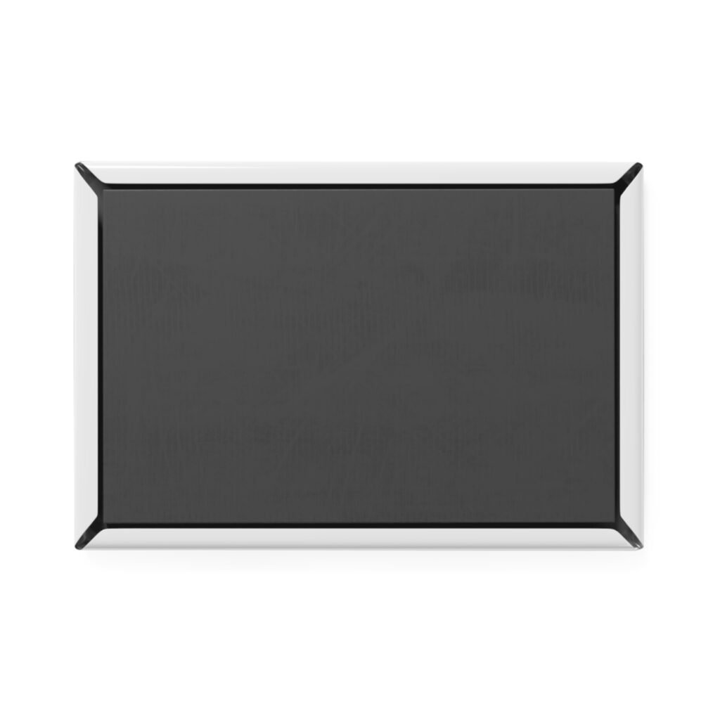 the stoner's travel guide to wisconsin button magnet, rectangle (1 & 10 pcs)